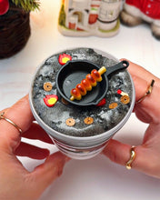 CHESTNUTS ON AN OPEN FIRE