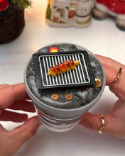 CHESTNUTS ON AN OPEN FIRE