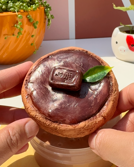 MOLTEN CHOCOLATE CHEESE TART