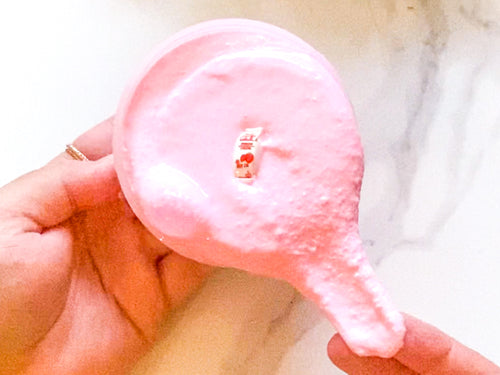 STRAWBERRY MILK MELTED ICE CREAM