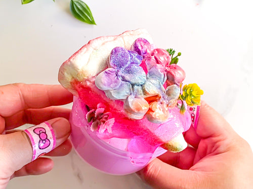 RAINBOW BOUQUET FLOURLESS CAKE