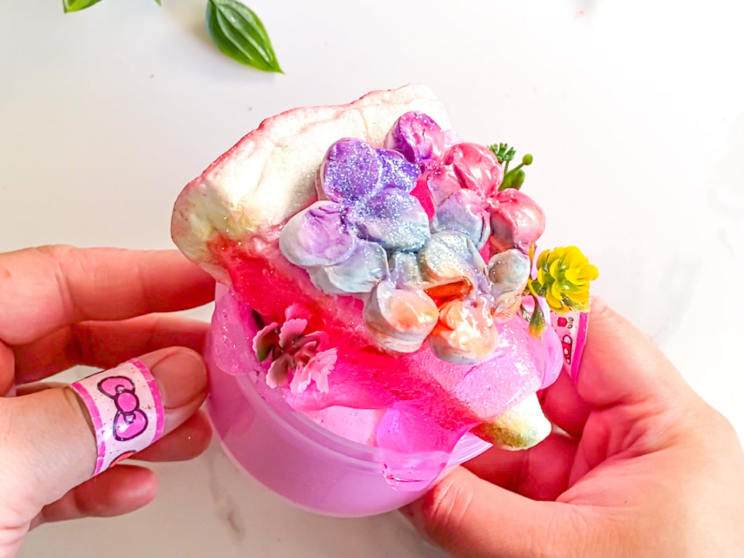 RAINBOW BOUQUET FLOURLESS CAKE