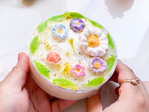 WILDFLOWER BOUQUET CHEESECAKE